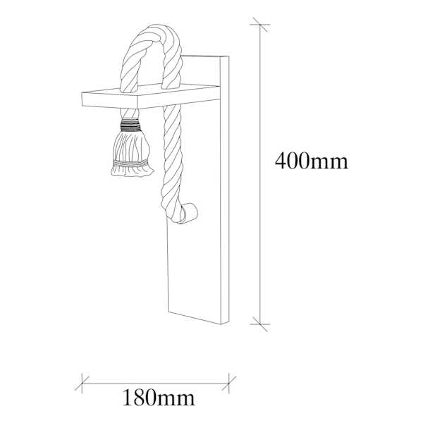 Vägglampa Erebos - 118-A