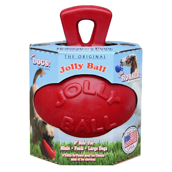 Jolly Ball 20cm Röd häst och hund
