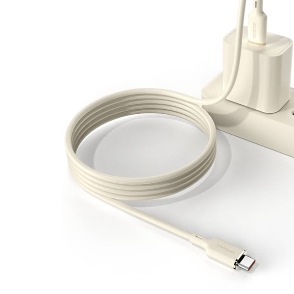 SR förstärkt kabel för iPhone USB-C - Lightning 30W 2m beige