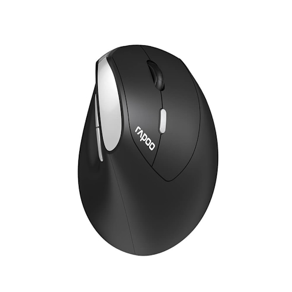 RAPOO Mouse EV250 Trådløs 2,4GHz Sort Sort, Sølv