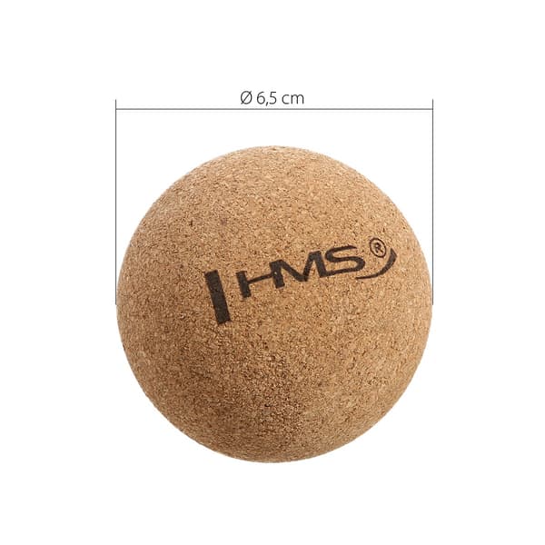 Lacrosse massageboll, enkel, korkmaterial