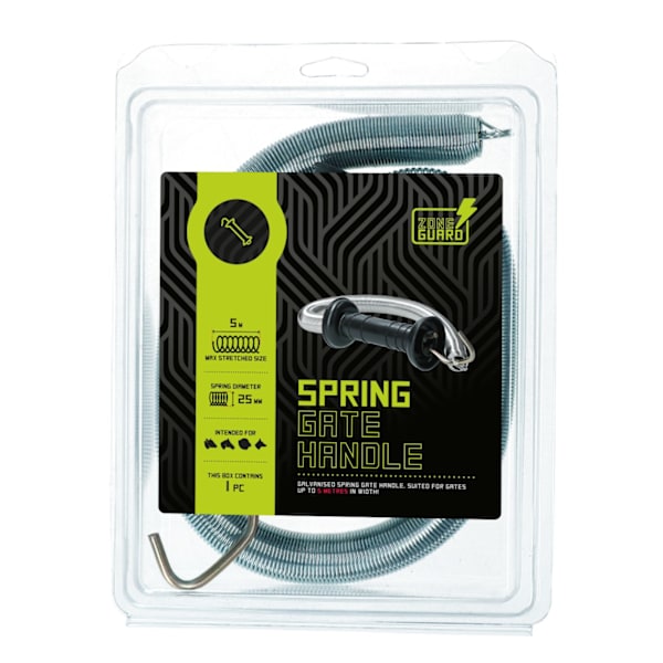 ZoneGuard-portin kahva jousella 25 mm