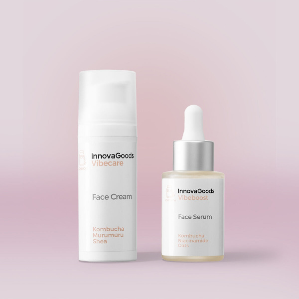 Face Moisturizing Duo Pack Kombucha InnovaGoods