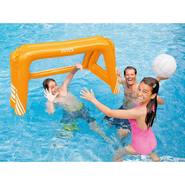 Oppusteligt fodboldmål 140 x 89 x 81 cm INTEX 58507