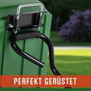 Puutarhakärry Vihreä 300kg 75l