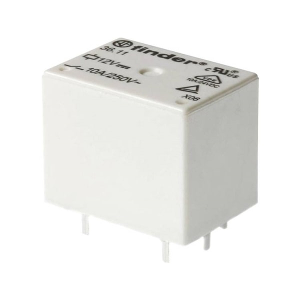 12VDC 10A-250VAC RELÆ