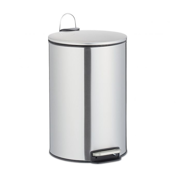 Pedalspand rustfrit stål 12 liter