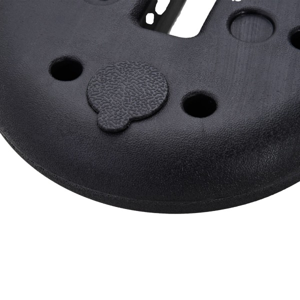 Juhlateltan Paino, Paviljonkipaino Täytettävissä 5 Kg Asti, Hdpe Muovi, Musta, Ø25X6Cm
