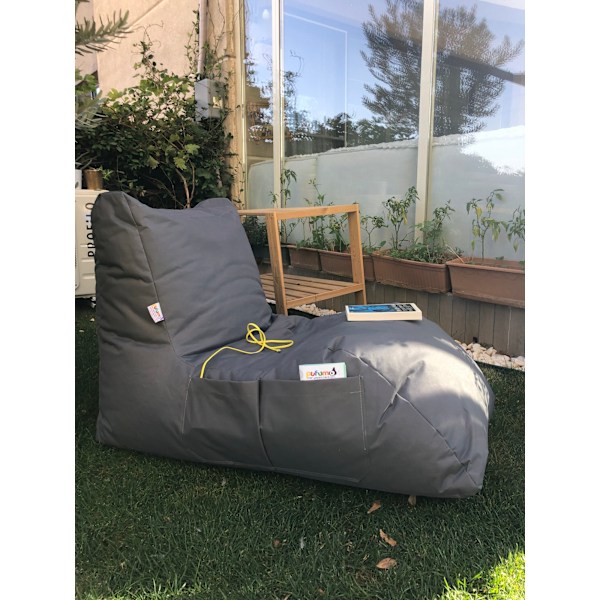 Bean Bag Daybed - Grå
