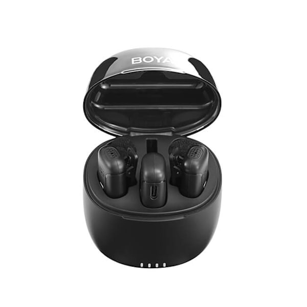 BOYA trådløs 2,4 GHz mikrofon x2 BY-WM3T-M2 3,5 mm TRS - Opladningsetui