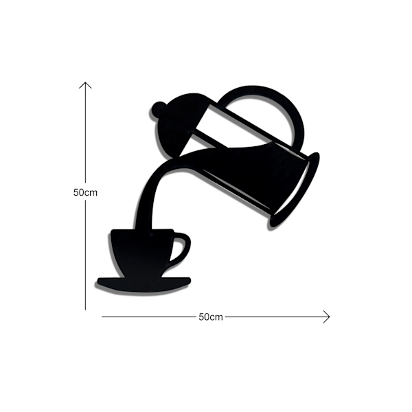 Dekorativ LED-belysning Kaffe - Gul