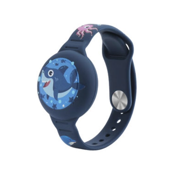 OFKOZ-rannekoru Apple AirTag Kids -vedenpitävälle haille/siniselle