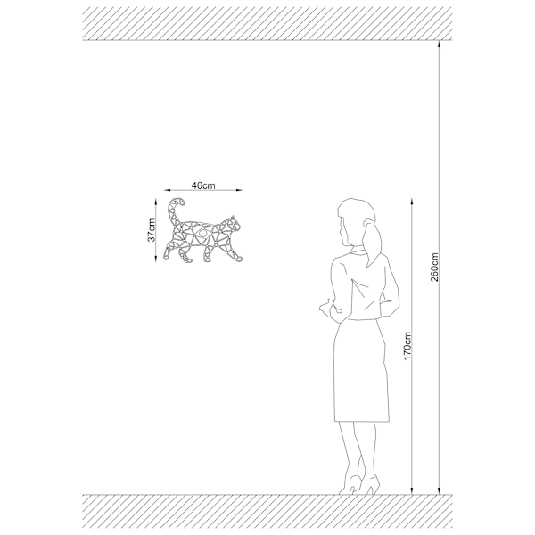 Vägglampa W-041