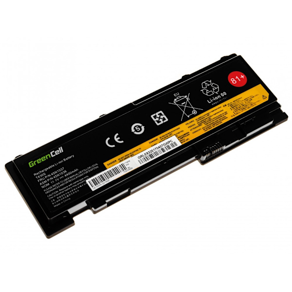Batteri til Lenovo ThinkPad T430s T430si osv., 11,1V 3400mAh