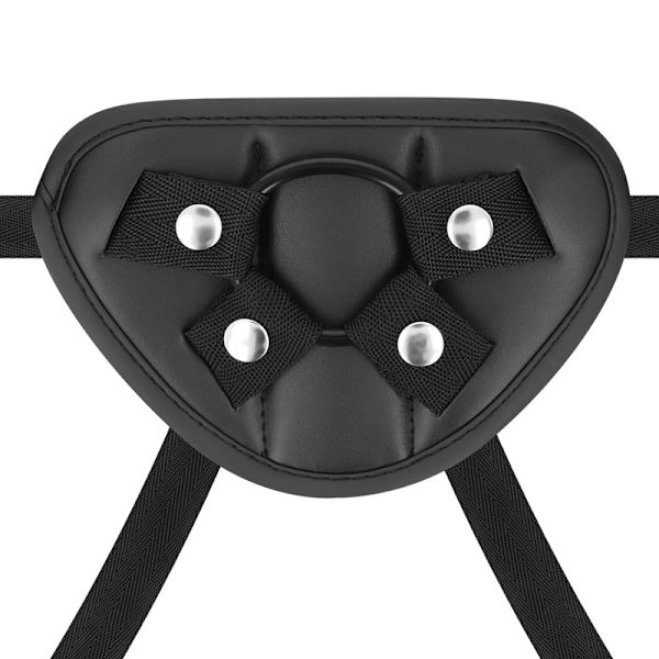 Cyber ​​Silicock - Strap-On sele med 3 ringe fri
