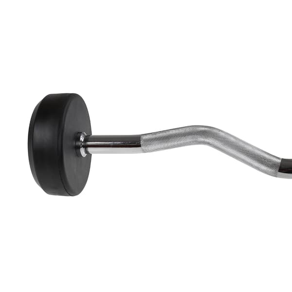 35 kg Gummibelagd Curl Bar