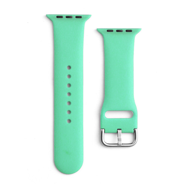 Silikonrem till Apple Watch 2-9/SE 38/40/41mm Silikonrem APS mint