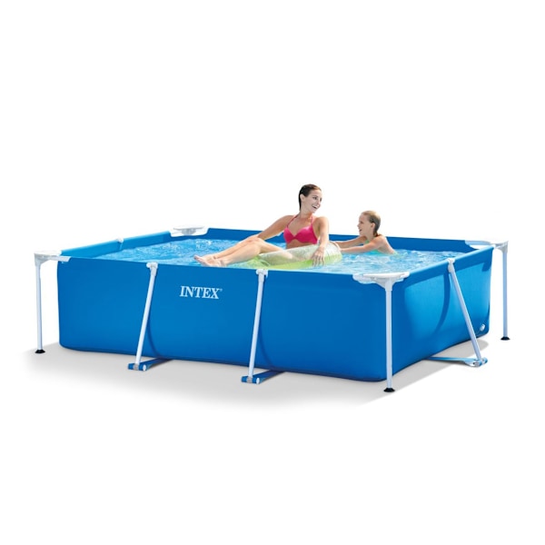 Rektangulär trädgårdsstomme pool 220 x 150cm 28270 INTEX