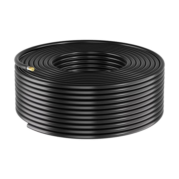 Forlængerkabel til solpanel 10 AWG, 30,48 m rød/sort
