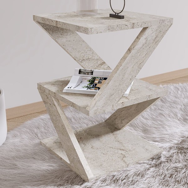 Sidebord Albeni - Travertin