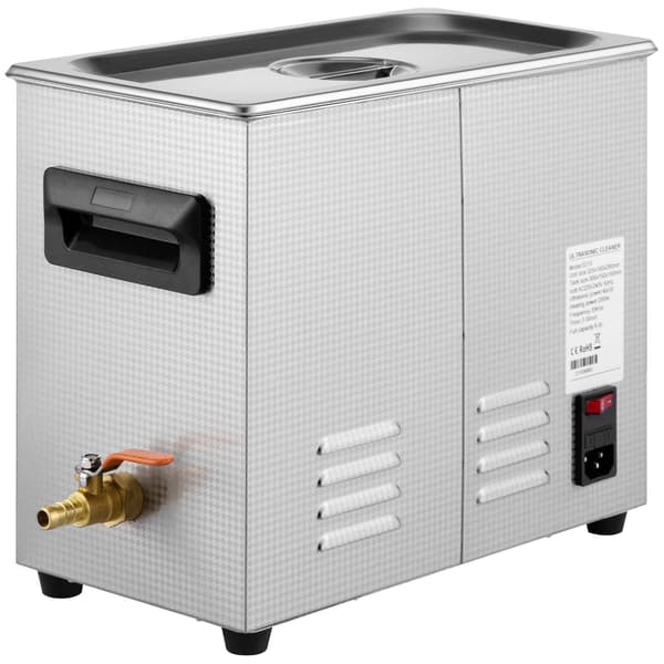 Ultralydsrenser 6L, 40kHz, varmelegeme og digital timer