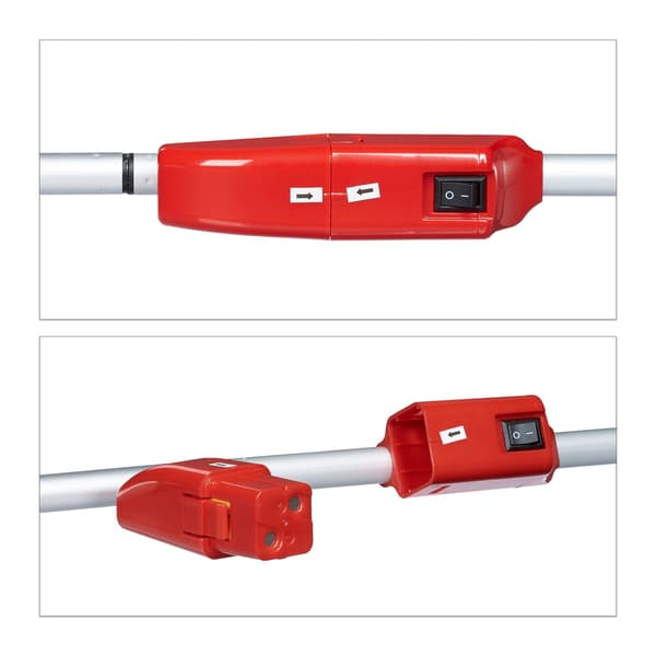 Batteridriven kvast utan väska