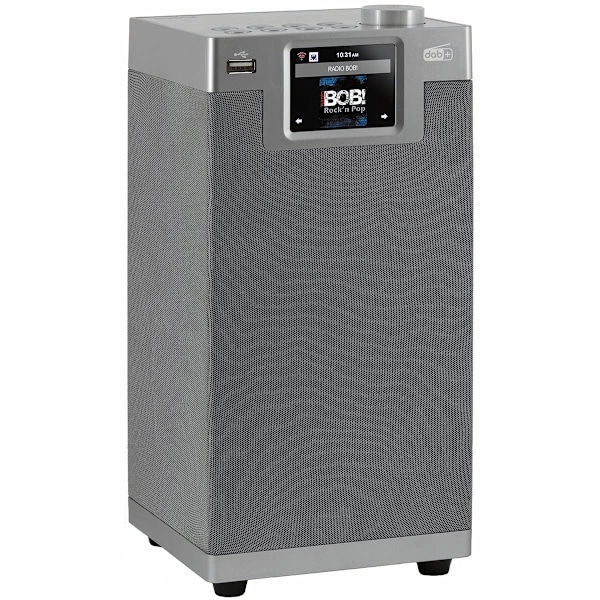 DABMAN i610 Multifunktionell stereoradio DAB+ / FM / Internet / Bluetooth Grå