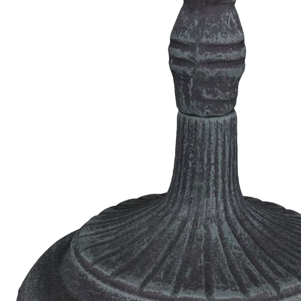 Støbejerns fuglebad