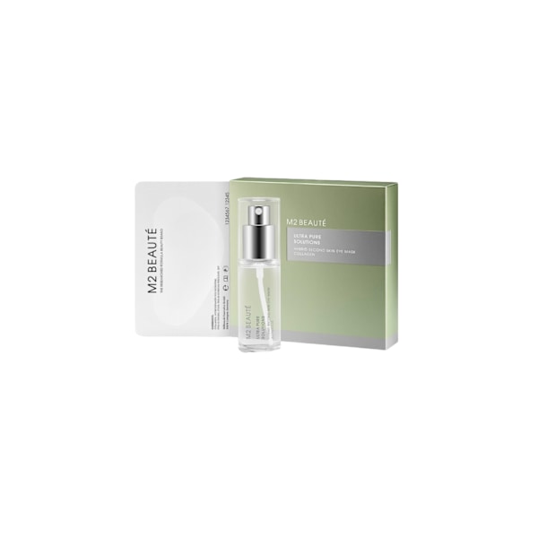 Set, M2 Beaute, Ultra Pure Solutions, Collagen, Moisturizing, Eye Cream Mask, 7 pcs