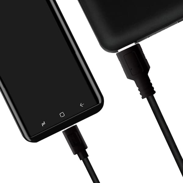 USB-A - USB-C-kaapeli USB 3.2 Gen1 15W 0,5m