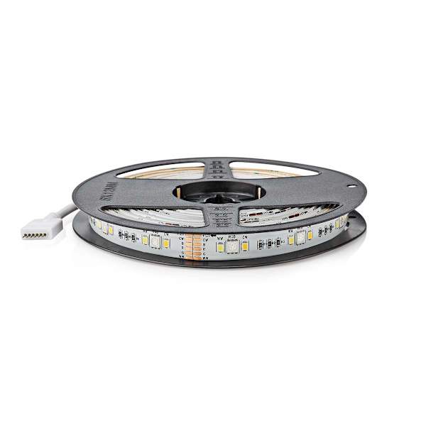 SmartLife LED-Bånd | Wi-Fi | Cool Hvid / RGB / Varm Hvid | SMD | 5.00 m | IP44 | 2700 - 6500 K | 960 lm | Android™ / IOS