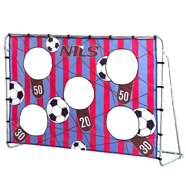 2-i-1 fodboldmål med net- og målpanel