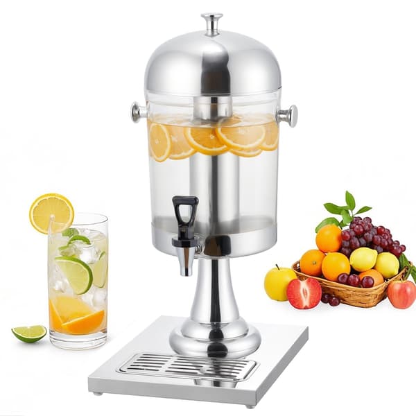 Drikkevaredispenser 8L med tap og iskammer