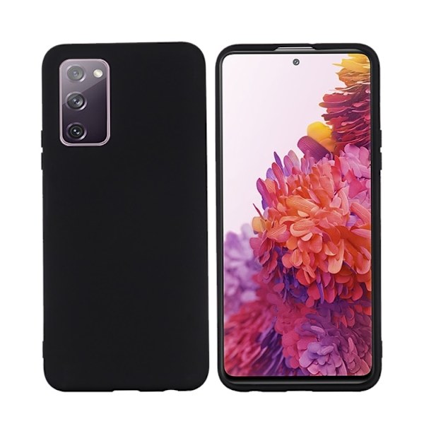 SiGN Liquid Silicone Cover til Samsung Galaxy S20 FE - Sort