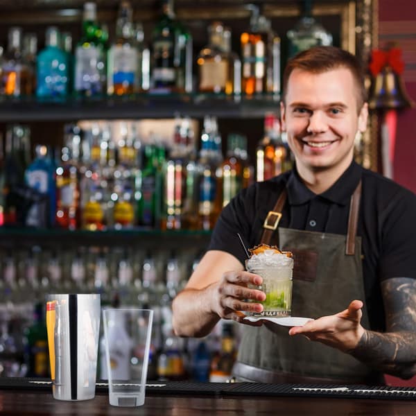 Boston cocktail shaker