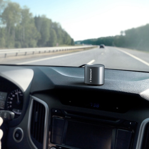 Lille Mini TWS Nimo Bluetooth 5.3 5W trådløs højtaler sort