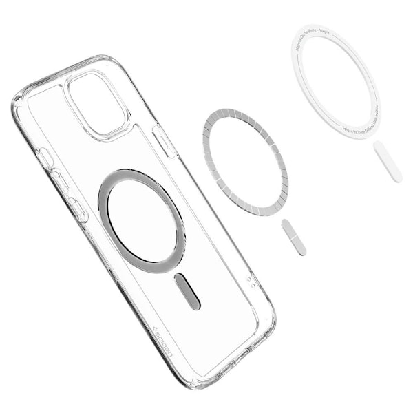 Ultra Hybrid Mag cover med MagSafe til iPhone 15 Plus, sort