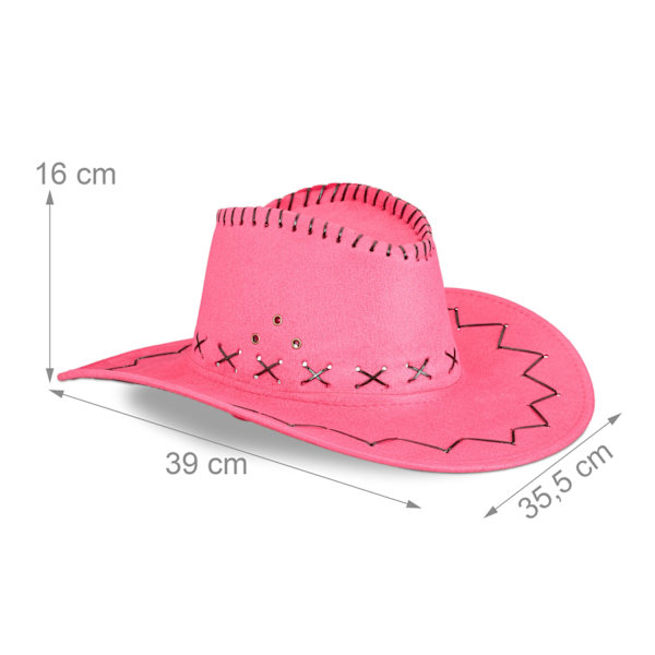 Karneval med cowboyhat