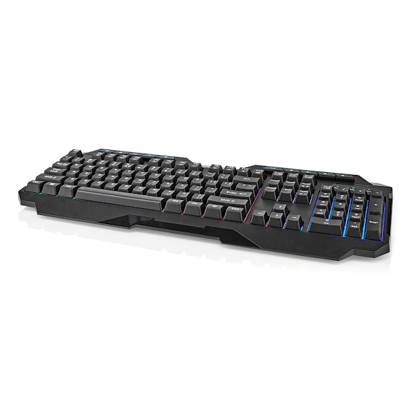 Pelinäppäimistö Langallinen | USB Type-A | Kalvonäppäiminä | LED | QWERTY | Yhdysvaltain Näppäinasettelu | USB Virta | Virtakaapelin pituus: 1.30 m |