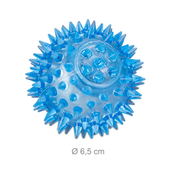 12 kpl. Kumipallot LED-valoilla