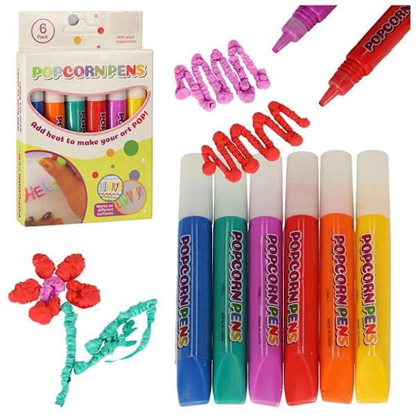 Magic markers maaginen tussi projekti 3D popcorn-tehoste