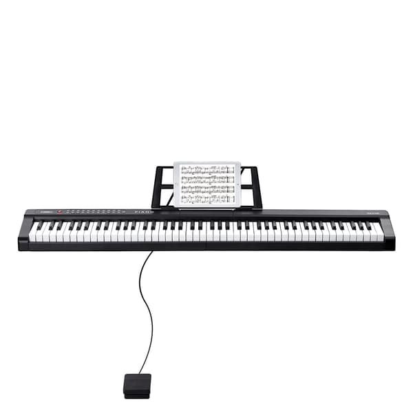 88-tangenters digitalpiano, halvviktat, Bluetooth MIDI