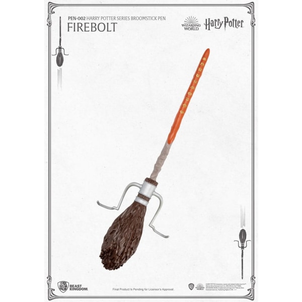 Harry Potter Pen Firebolt kosteskaft 29 cm