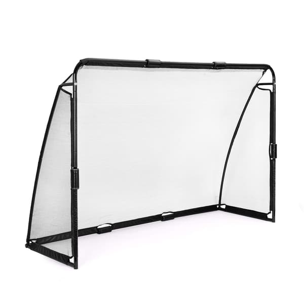 Fodboldmål med net, 240x160 cm, stålramme