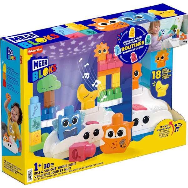 Mega Bloks Rise & Snooze -Rakennussetti
