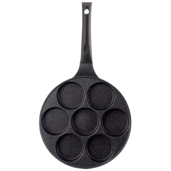 Æggepande, Granit Non-stick, 7 huller, 27 cm