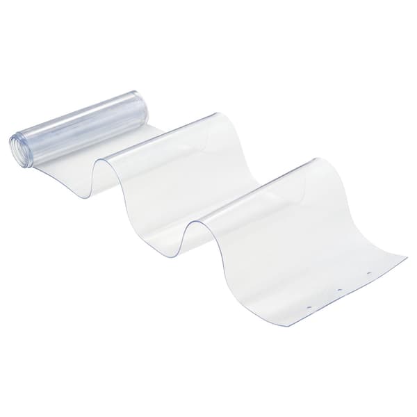 Klar PVC-remsgardin, 2m x 0,9m, 2mm, 6-pack