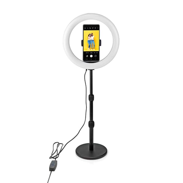 Ringlys | 10 inch | 120 LED's | 2700 - 6700 K | Desktop | Sort