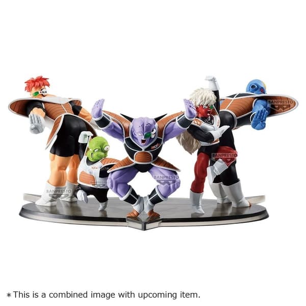 Dragon Ball Z Guldo Solid Edge Works figuuri, 8cm keräily