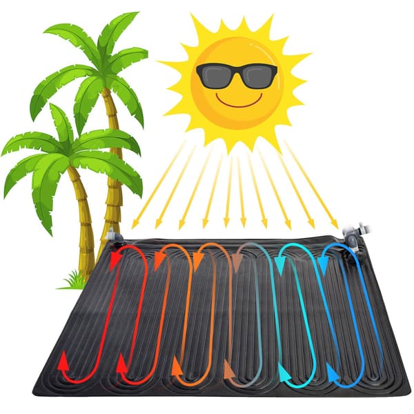 Solpanel för vattenvärme 120 x 120 cm INTEX 28685